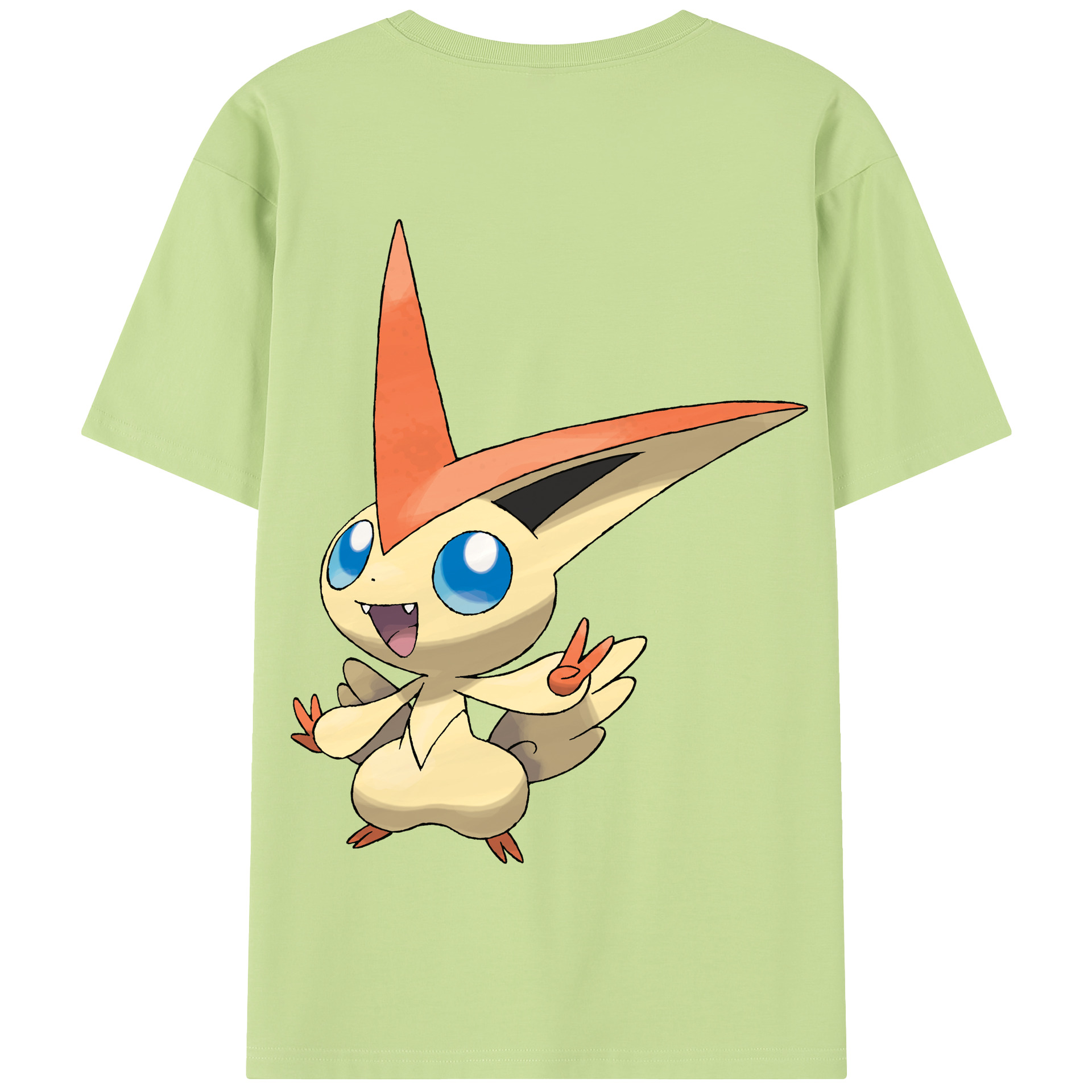 （画像用） ポケットモンスター Pokémon 綿100％半袖Tシャツ（背面プリント）